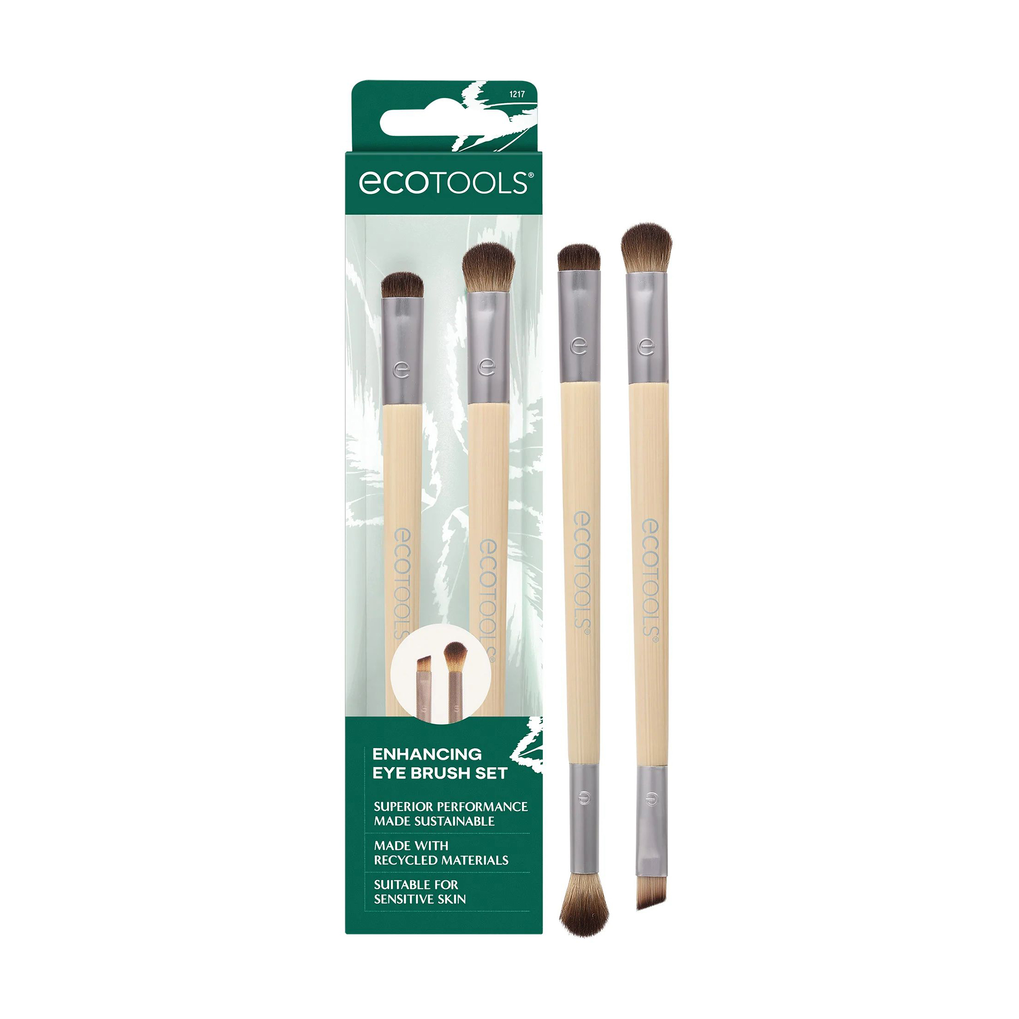 Набір пензлів для макіяжу EcoTools Enhancing Eye Brush Set, 2 шт