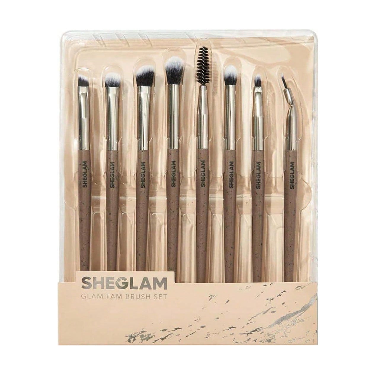 Набір пензлів для макіяжу Sheglam Glam Fam Brush Set, 8 шт